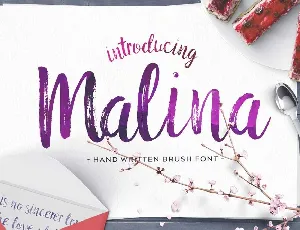 Malina font