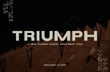 Triumph font