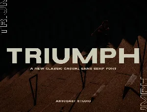 Triumph font