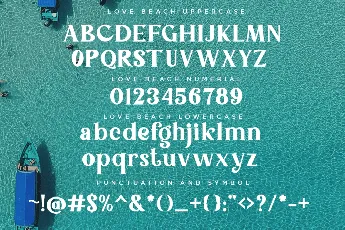 Love Beach DEMO font