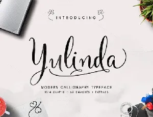 Yulinda Script Free font
