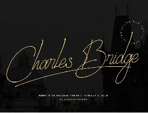 Charles Bridge font