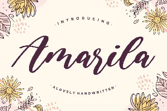 Amarila font