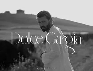 Dolce Gargia font