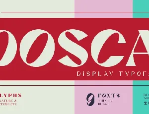 Dosca font