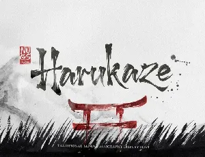 Harukaze font