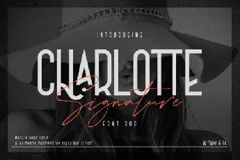 Charlotte Display Duo font