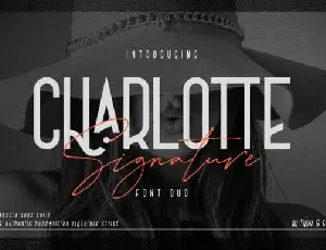 Charlotte Display Duo font