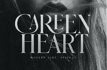 Careen Heart font