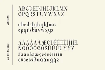 Average font