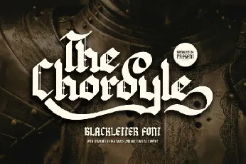 The Chordyle font