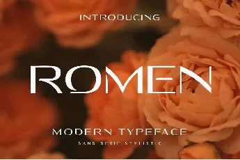 Romen font