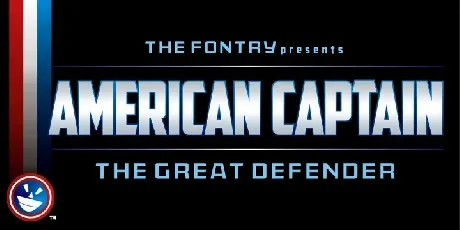 American Captain font