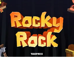 Rocky Rock font