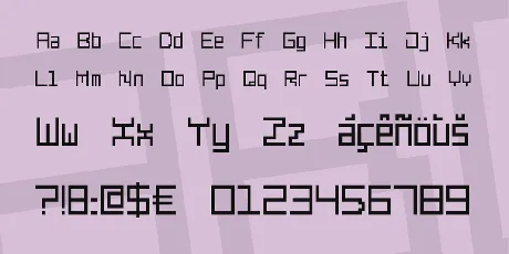 Line Pixel-7 font