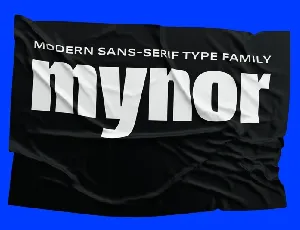 Mynor Family font