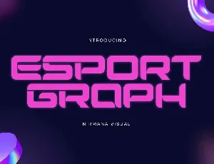 Esport Graph font