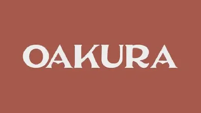 Oakura Serif font