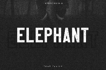 Elephant Family font