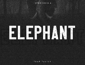 Elephant Family font