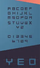 QUBO Regular font