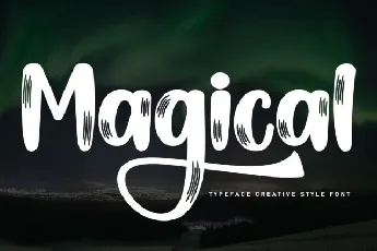 Magical Brush font