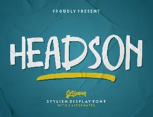 Headson font