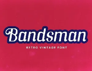 Bandsman font