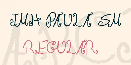 JMH Paula SM font