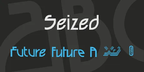 Seized font