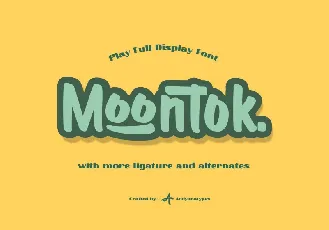 Moontok font