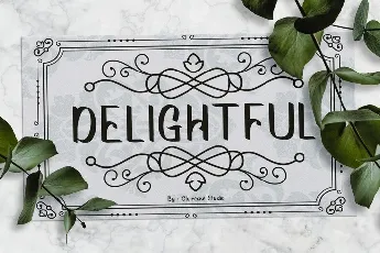 Delightful font