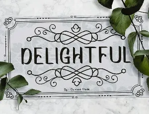 Delightful font