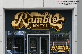 Hamble Bold Script font