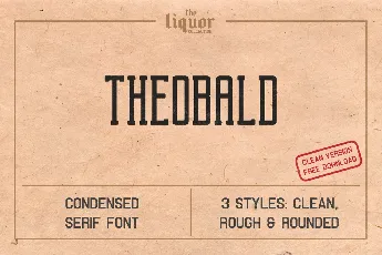 Theobald Clean font