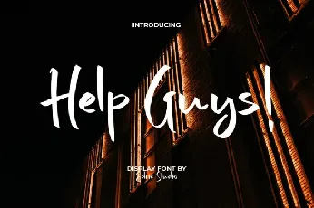 Help Guys font