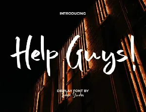 Help Guys font