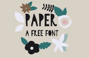 Paper Free font