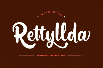 Rettyllda font