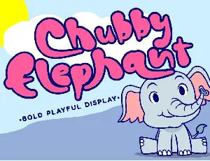 Chubby Elephant font