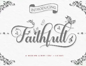 Faithful font