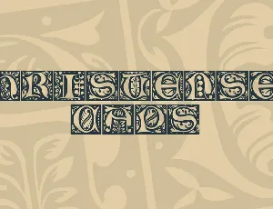 Christensen Caps font