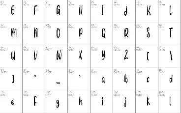 Hand For Drawing font