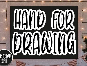 Hand For Drawing font