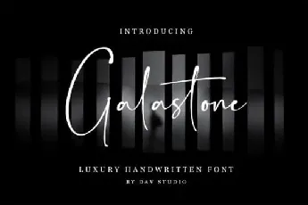 Galastone Handwritten font