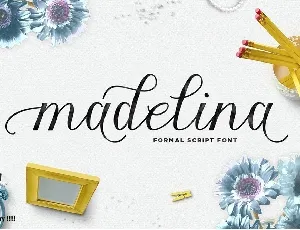 Madelina Script font