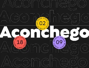 Aconchego Family font