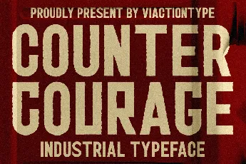 CounterCourage font