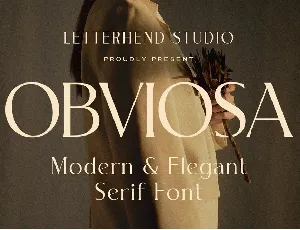 Obviosa font