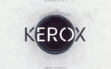 Kerox Family font